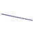 Grzbiety do bindowania OFFICE PRODUCTS A4 8mm (45 kartek) 100 szt. niebieskie-625529