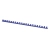 Grzbiety do bindowania OFFICE PRODUCTS A4 12mm (95 kartek) 100 szt. niebieskie-625511