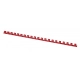 Grzbiety do bindowania OFFICE PRODUCTS A4 14mm op.100 - czerwone