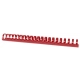 Grzbiety do bindowania OFFICE PRODUCTS A4 28,5mm op.50 - czerwone