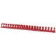 Grzbiety do bindowania OFFICE PRODUCTS A4 25mm op.50 - czerwone