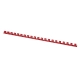 Grzbiety do bindowania OFFICE PRODUCTS A4 8mm op.100 - czerwone
