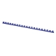 Grzbiety do bindowania OFFICE PRODUCTS A4 10mm (65 kartek) 100 szt. niebieskie-625505