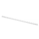 Grzbiety do bindowania OFFICE PRODUCTS A4 14mm (125 kartek) 100 szt. białe-625513