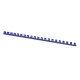 Grzbiety do bindowania OFFICE PRODUCTS A4 12mm (95 kartek) 100 szt. niebieskie-625511