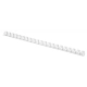 Grzbiety do bindowania OFFICE PRODUCTS A4 10mm (65 kartek) 100 szt. białe-625502