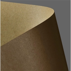 Papier ozdobny karton GALERIA PAPIERU A4 275g. op.20 - kraft brązowy