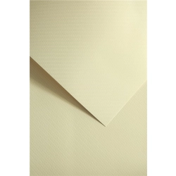 Papier ozdobny karton GALERIA PAPIERU A4 230g. op.20 - batik kremowy
