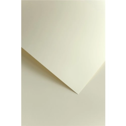 Papier ozdobny karton GALERIA PAPIERU A4 240g. op.20 - gładki kremowy