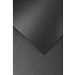 Papier ozdobny karton GALERIA PAPIERU A4 250g. op.20 - millenium czarny