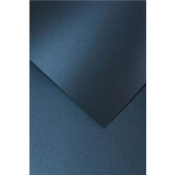 Papier ozdobny karton GALERIA PAPIERU A4 250g. op.20 - millenium granatowy