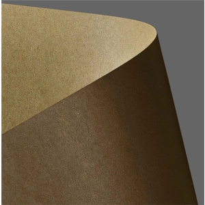 Papier ozdobny karton GALERIA PAPIERU A4 275g. op.20 - kraft brązowy