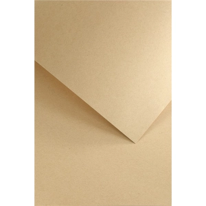 Papier ozdobny karton GALERIA PAPIERU A3 220g. op.50 - nature ciemnobeżowy