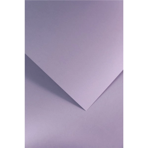 Papier ozdobny karton GALERIA PAPIERU A4 210g. op.20 - gładki lawendowy satynowany
