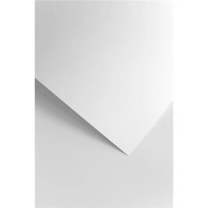 Papier ozdobny karton GALERIA PAPIERU A4 160g. op.50 - gładki biały