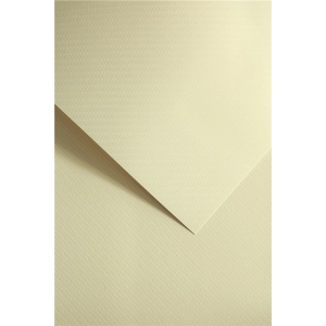 Papier ozdobny karton GALERIA PAPIERU A4 230g. op.20 - batik kremowy