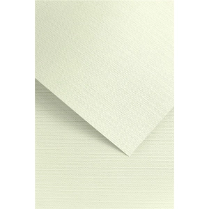 Papier ozdobny karton GALERIA PAPIERU A4 240g. op.20 - ryps kremowy