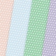 Papier ozdobny karton GALERIA PAPIERU A4 200g. op.20 - mix pastelowe kropki