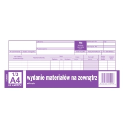 Druk MiP 351-8 WZ wydanie materiałów na zewnątrz 13 A4 80 kartek-689554