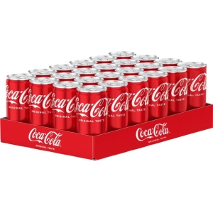 Napój COCA COLA 200ml. MAŁA puszka op.24szt. - [KAUCJA]