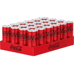 Napój COCA COLA ZERO CUKRU 200ml. MAŁA puszka op.24szt. - [KAUCJA]