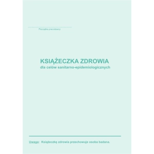 Druk MiP 530-5 Książeczka zdrowa A6 16 stron-689718