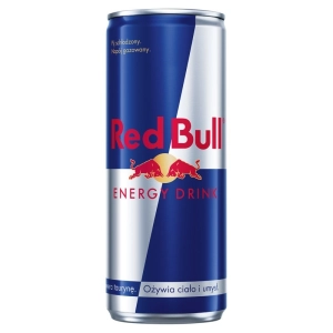 Napój energetyczny RED BULL 250ml. puszka
