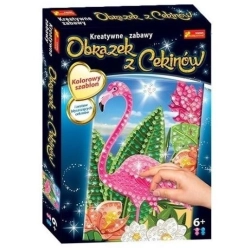 Zestaw kreatywny cekinowy obrazek Ranok-Creative - Flaming