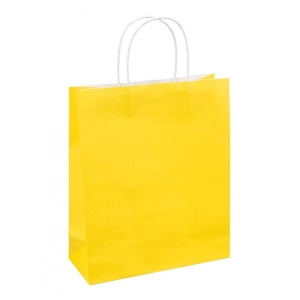 Torebka na prezenty DONAU HOME papierowa 25x30x10cm całoroczna jednolita - mix kolorów-275051