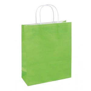 Torebka na prezenty DONAU HOME papierowa 25x30x10cm całoroczna jednolita - mix kolorów