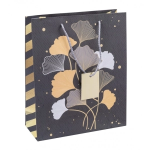 Torebka na prezenty DONAU HOME laminowana 25x30x10cm całoroczna sznurek - mix wzorów-275056