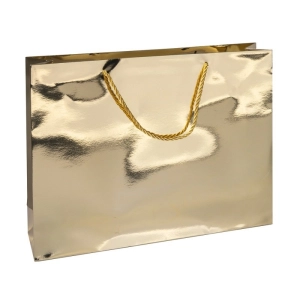Torebka na prezenty DONAU HOME laminowana 40x30x10cm całoroczna z rączką - mix kolorów-275059