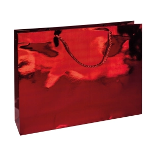 Torebka na prezenty DONAU HOME laminowana 40x30x10cm całoroczna z rączką - mix kolorów-275060