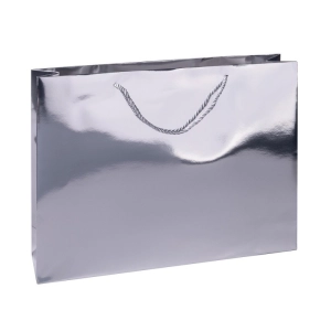 Torebka na prezenty DONAU HOME laminowana 40x30x10cm całoroczna z rączką - mix kolorów