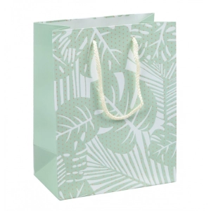 Torebka na prezenty DONAU HOME laminowana 18x23x10cm całoroczna sznurek - mix wzorów