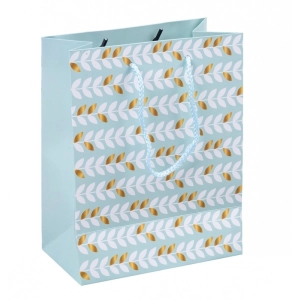 Torebka na prezenty DONAU HOME laminowana 18x23x10cm całoroczna sznurek - mix wzorów-275068