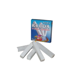 Kreda szkolna MAR-BOR B2 - biała op.6
