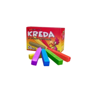 Kreda szkolna MAR-BOR B5 kolorowa op.50