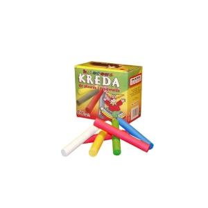 Kreda szkolna MAR-BOR M12 okr. kolor op.50