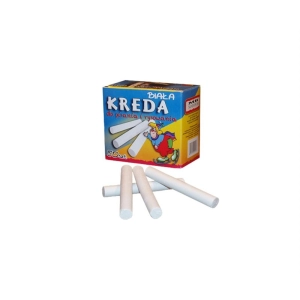 Kreda szkolna MAR-BOR M8 okr. biała op.50