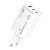 Ładowarka MEDIARANGE 65W, szybkie ładowanie, 2xUSB-C + 1xUSB-A, biały-275883