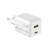Ładowarka MEDIARANGE 45W, szybkie ładowanie, 1xUSB-C + 1xUSB-A, biały-275904