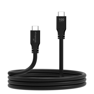 Kabel MEDIARANGE USB-C, 100W max, USB 3.2, 3m, czarny-276170