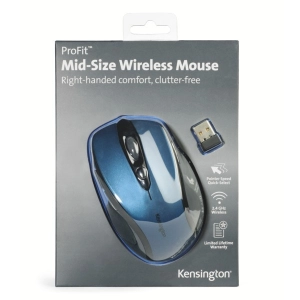 Mysz KENSINGTON bezprzewodowa Pro Fit niebieska K72421WW-581022