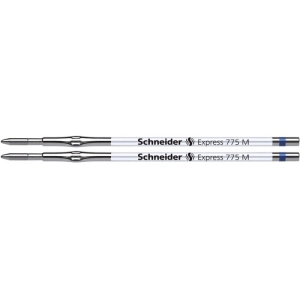 Wkład do długopisu SCHNEIDER 775, M, 2szt., blister, niebieski-276556