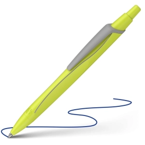 Długopis SCHNEIDER Reco, M, żółty neonowy-276562