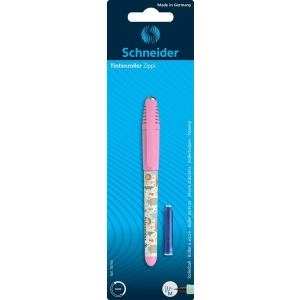 Długopis żelowy SCHNEIDER Zippi + 1 nabój, blister, mix kolorów-276602