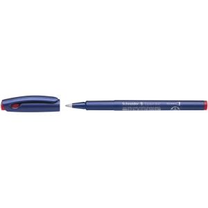 Długopis żelowy SCHNEIDER Topball 847, 0,5 mm, czerwone-276686