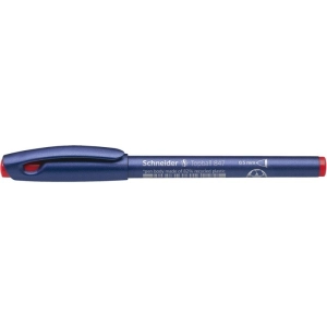 Długopis żelowy SCHNEIDER Topball 847, 0,5 mm, czerwone
