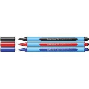 Długopis SCHNEIDER Slider Edge, XB 1,4mm, 3 szt., blister, mix kolorów-276693